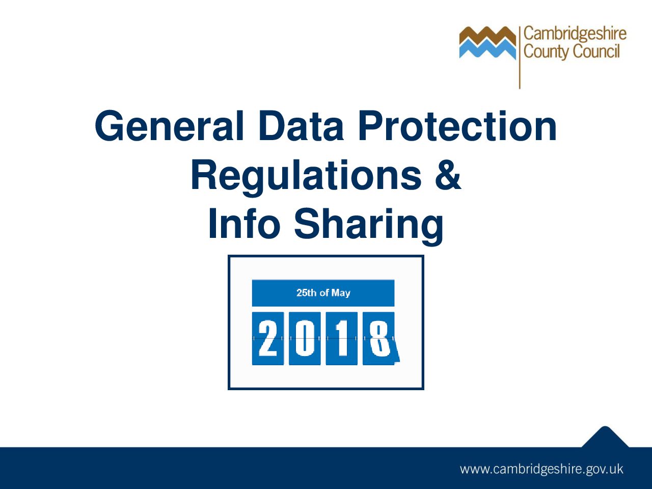 3. General Data Protection Regulations Dan Horex Cambridgeshire and