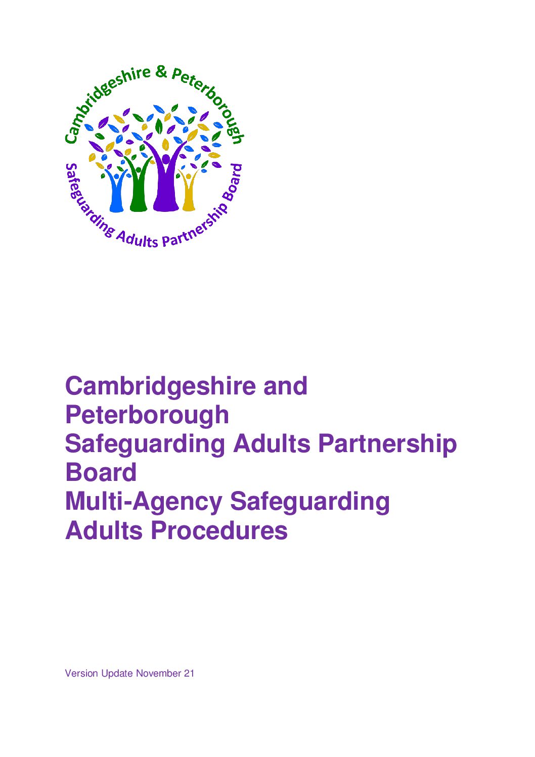 SAB procedures Dec 21 Cambridgeshire and Peterborough Safeguarding